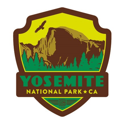 Yosemite National Park Sticker 4” 