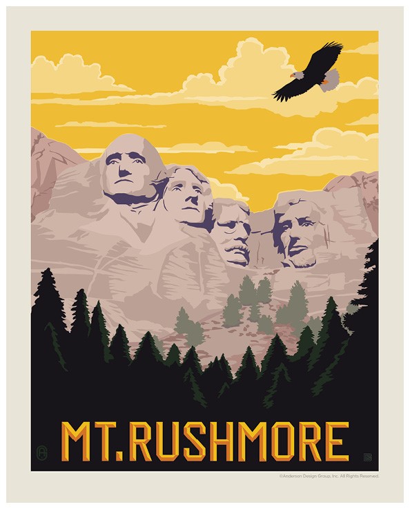 Mount Rushmore good print