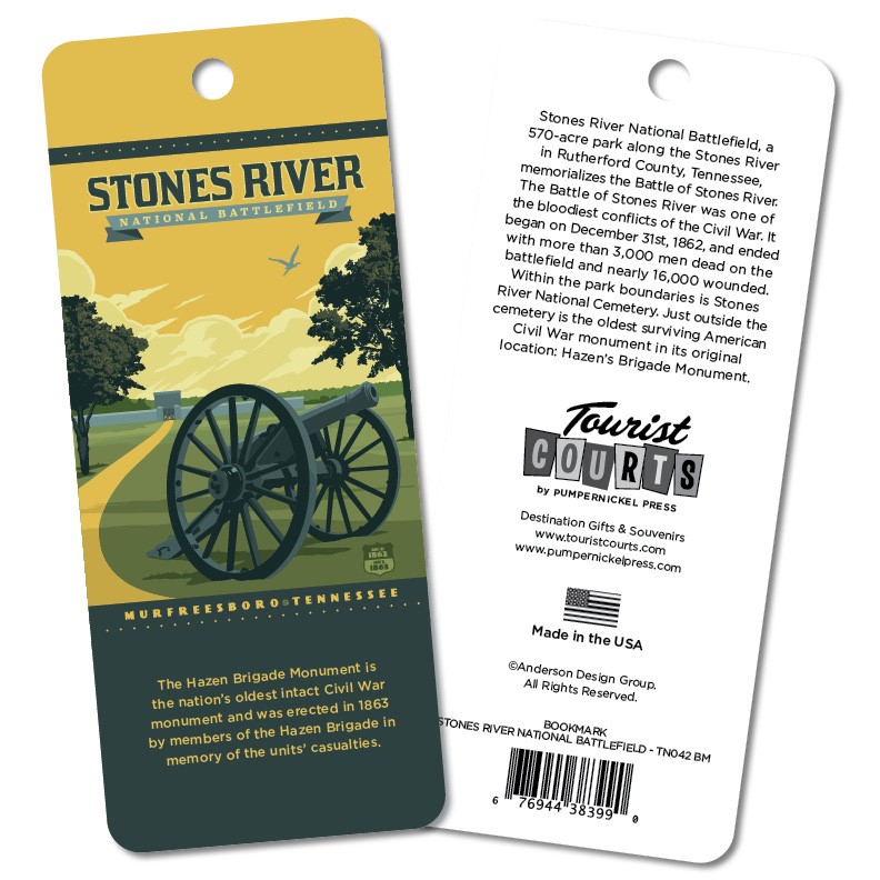 Stones River Battlefield Bookmark | Bookmarks