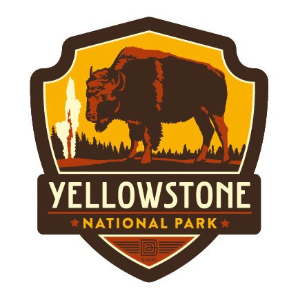 Yellowstone NP Emblem Sticker | American Made