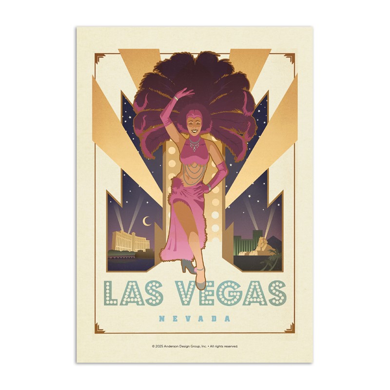 Las Vegas Show Girl | Postcards