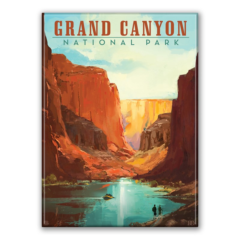 Grand Canyon NP Vermilion View Magnet| Made in the USA