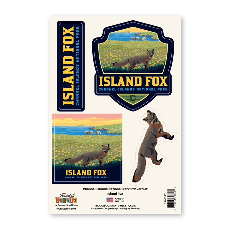 Fox Sticker Set