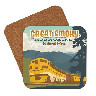 Great Smoky Train Coaster| Made in the USA