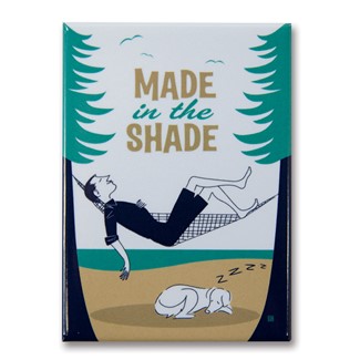 Lake Made In Shade Magnet | Metal Magnet