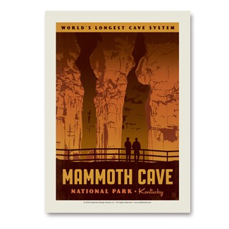 Mammoth Cave | Vertical Sticker