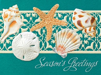 Sea Jewels | Petite themed boxed Christmas cards