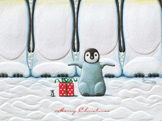 Little Penguin | Penguin boxed Christmas cards
