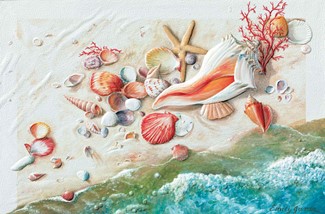 Seashore Treasures | Seashell inspirational birthday cards