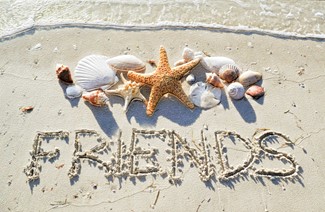 Friends | Embossed greeting cards