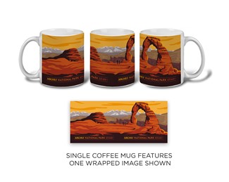 Arches NP Horizontal Mug (11 Oz) | Tourist Courts