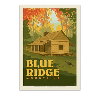 BRM Fall Cabin | Postcard