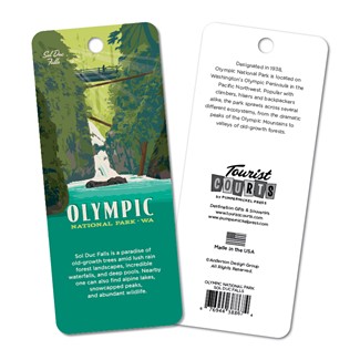 Olympic NP Sol Duc Falls Bookmark | Bookmarks