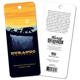 Durango CO. Bear Bridge Bookmark | Bookmarks
