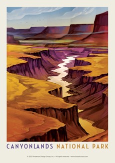 Canyonlands NP River View Postcard | Postcard