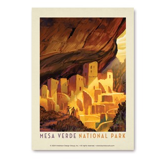 Mesa Verde NP Golden Moment| Vertical Sticker