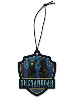 Shenandoah NP Firefly Cub Emblem Wood Ornament | American Made
