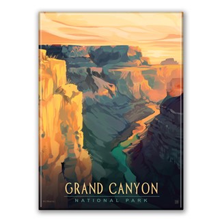 Grand Canyon NP Deep Shadows Magnet| Made in the USA