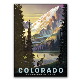 Colorado Elk Magnet| American Made Magnet
