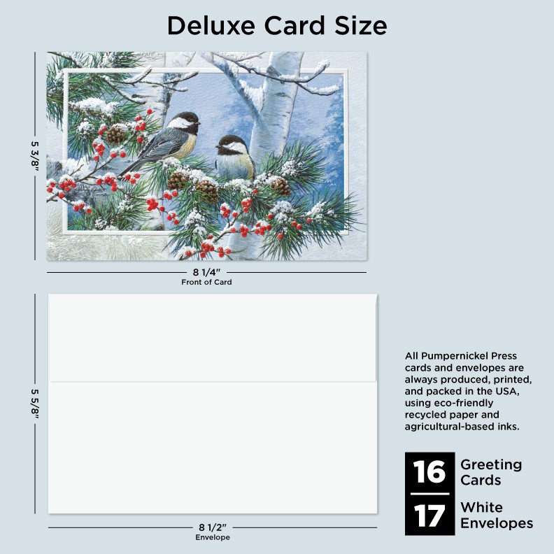 Winter Friends | Bird themed boxed Christmas cards