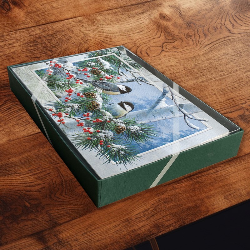 Winter Friends | Bird themed boxed Christmas cards