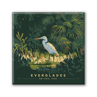 Everglades NP Paradise Square Magnet