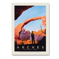 Arches NP Arch of Triumph Vert Sticker