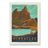 Pinnacles Vert Sticker