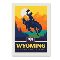 WY State Pride Vert Sticker