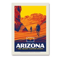 Arizona State Pride Emblem Vert Sticker