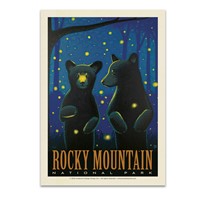 RMNP Firefly Cubs Postcard