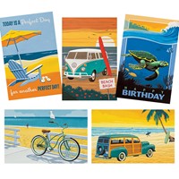 Surf & Sun 30 Card Birthday Assortment