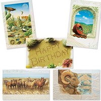 Southwest Wonders 30 Card Birthday Assortment