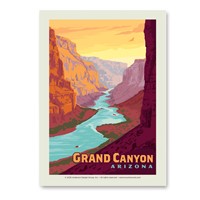 Grand Canyon Ravine Vertical Sticker