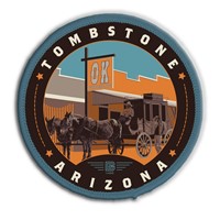 OK Tombstone AZ Circle Patch