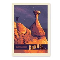 Kanab UT Toadstools Postcard