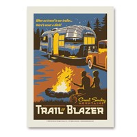Great Smoky Mountain Trailer Blazer Vert Sticker