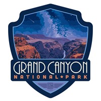 Grand Canyon NP Star Gazing Emblem Sticker