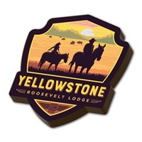 Yellowstone Roosevelt Lodge Riders Emblem WM
