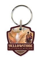 Yellowstone Falls Emblem Wood KR